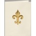 Fleur-de-lis Note Card